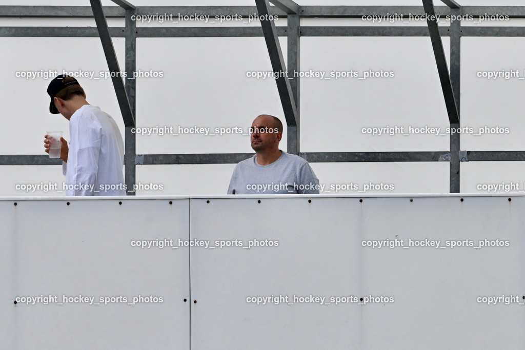 ASKÖ Hockey Villach vs. VAS Ballhockey  | Headcoach ASKÖ Villach Hockey Peter Ahammer, ASKÖ Hockey Villach vs. VAS Ballhockey , ASKÖ Hockey Villach vs. VAS Ballhockey  am 06.07.2025 in Villach (Alpen Arena ), Austria, (Photo by Bernd Stefan)