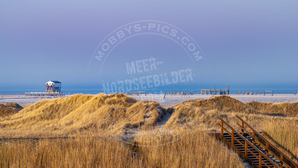 Ordinger Strand im Winter | St. Peter Strand
