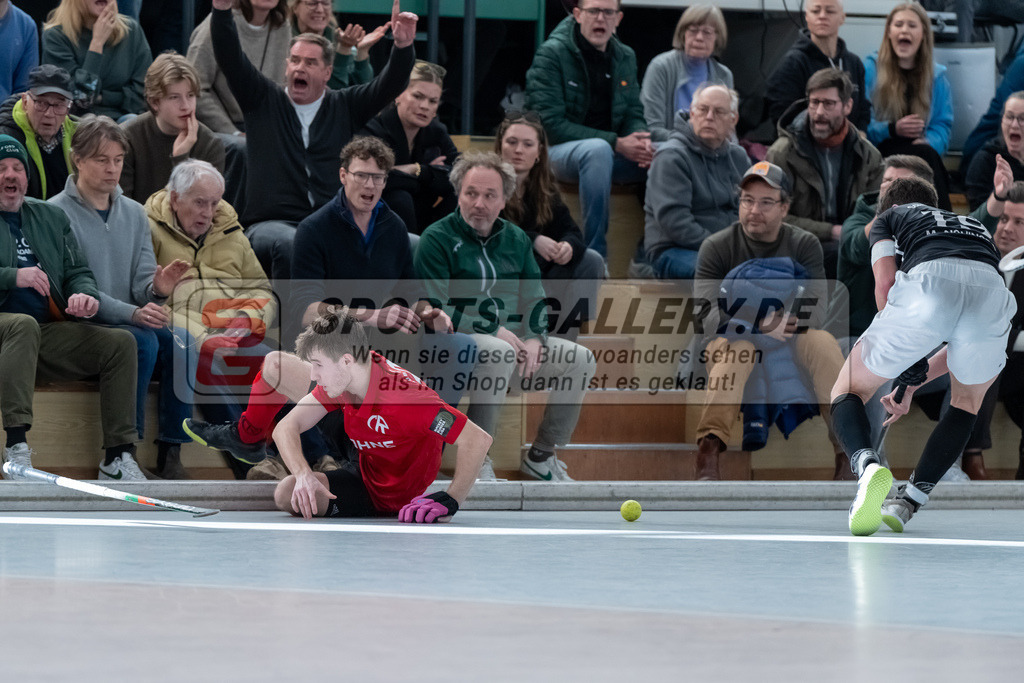 HK_20250202_102420 | 2. Bundesliga Halle Herren Club Raffelberg - Schwarz Weiss Köln am 2.2.2025 Halle am Raffelberg, Duisburg ,