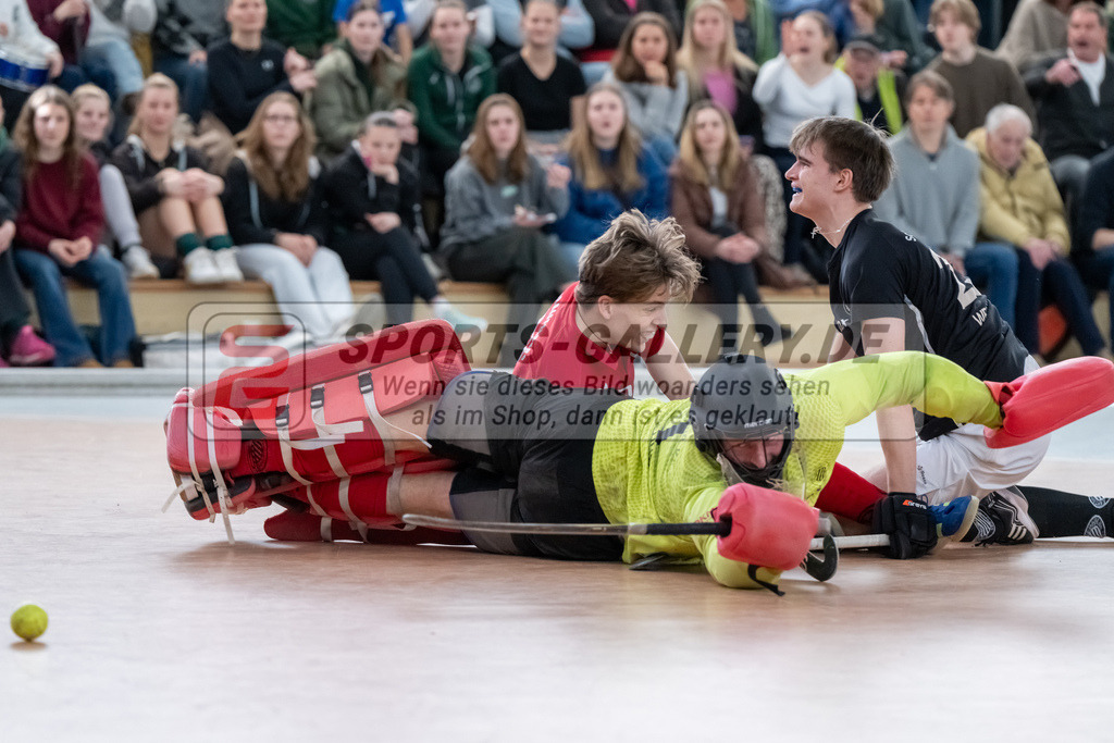 HK_20250202_102372 | 2. Bundesliga Halle Herren Club Raffelberg - Schwarz Weiss Köln am 2.2.2025 Halle am Raffelberg, Duisburg ,
