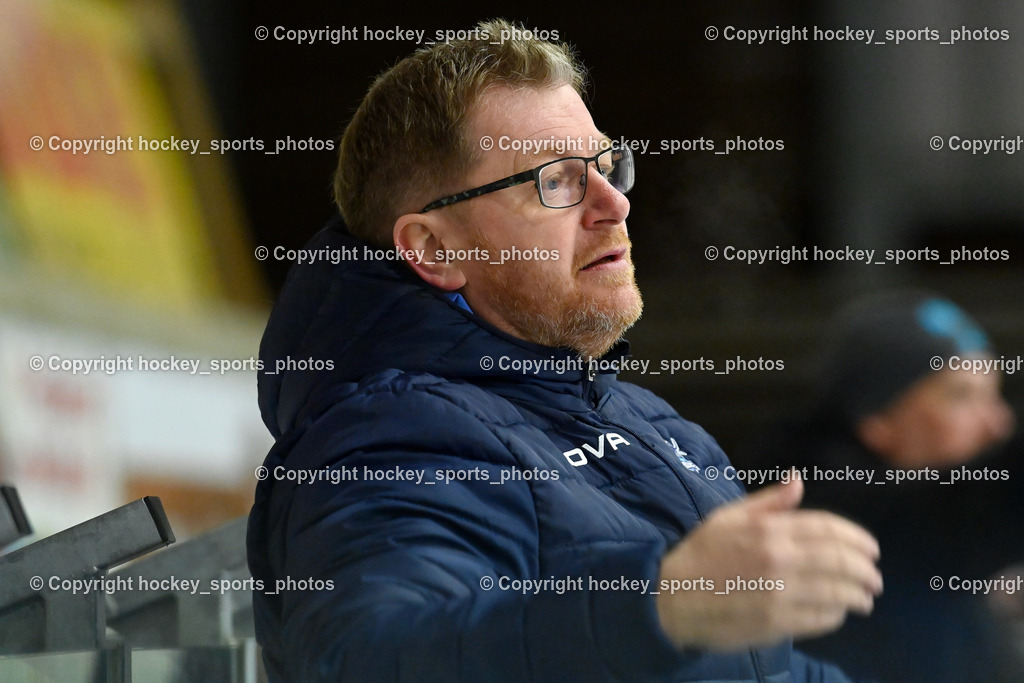 EHC Althofen vs. ESC Steindorf 27.2.2023 | Headcoach ESC Steindorf Moser Robert