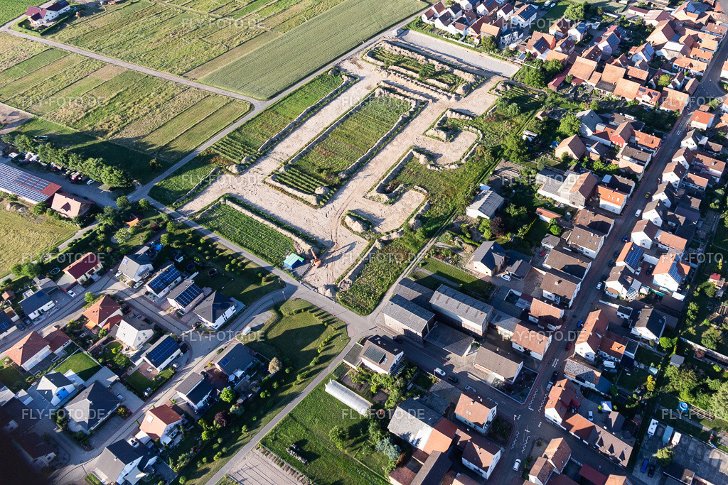 Neubaugebiet Erschließung | Luftbild: Neubaugebiet Erschließung in Hatzenbühl im Bundesland Rheinland-Pfalz in Deutschland. Foto: IMG_115129.jpg vom 13.06.2019 durch Werner Riehm/FLY-FOTO.de - Realisiert mit Pictrs.com