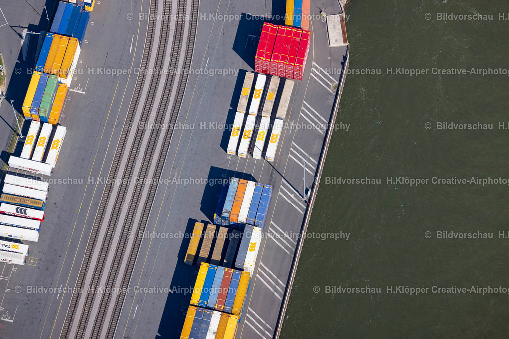 Luftbild Duisburg-4658 | Luftbild Container- Terminal in Duisburg im Bundesland Nordrhein-Westfalen, Deutschland - Realisiert mit Pictrs.com