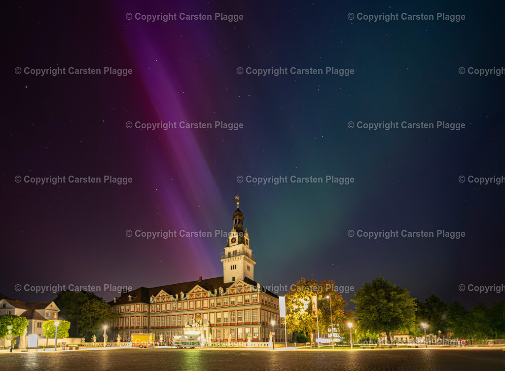 Schloss Wolfenbüttel mit Aurora | Schloss Wolfenbüttel mit Aurora - Realisiert mit Pictrs.com