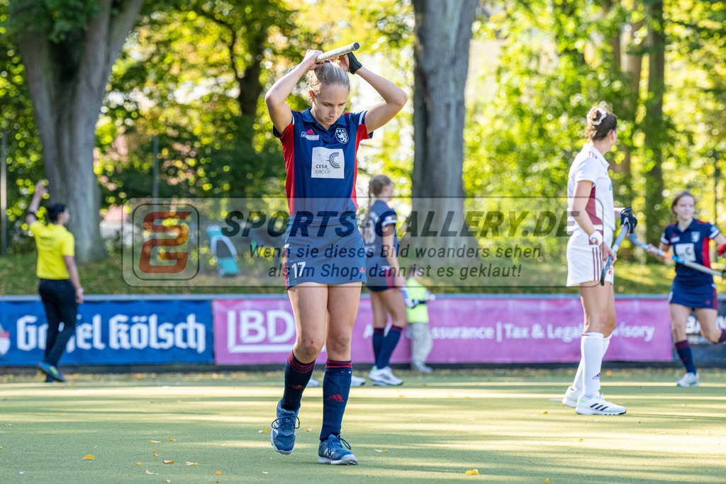 SFE_20221009_0043 | 1. Bundesliga Hockey Damen Rot-Weiss Köln - Düsseldorfer HC am 09.10.2022 in Köln (KTHC Stadion Rot-Weiss Köln Tennis and Hockey Club), Photo: Stephan Fehrmann 2022 (Sports-Gallery),Lisa Nolte ( Düsseldorfer HC #17 )