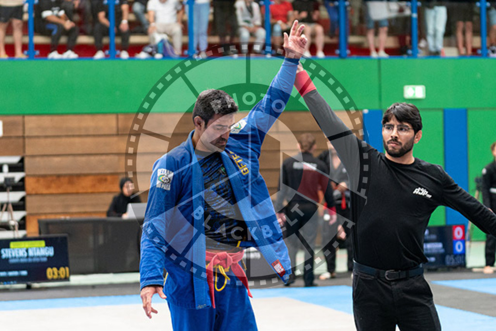 20230826PBB53635 | Fighters compete during the AJP INTLPRO BJJ and grappling competition in Hamburg, Germany, on August 26 2023.