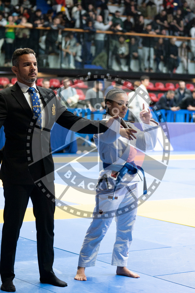 20240119PBB2196 | Fighters compete during the IBJJF European Championship in Paris, France, on January 19, 2024.