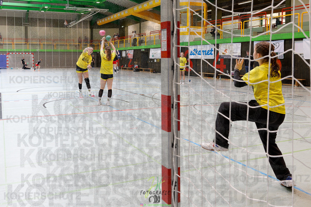 Hessenmeisterschaft wJC - Finale; HSG Kleenheim - HSG Weiterstadt/ Braunsh.Worf. | Hessenmeisterschaft wJC - Finale; HSG Kleenheim - HSG Weiterstadt/ Braunsh.Worf. am 22.03.2025 in Biedenkopf (Sporthalle Lahntalschule)Photo © 2025 - Jörg Heinrich - Realisiert mit Pictrs.com