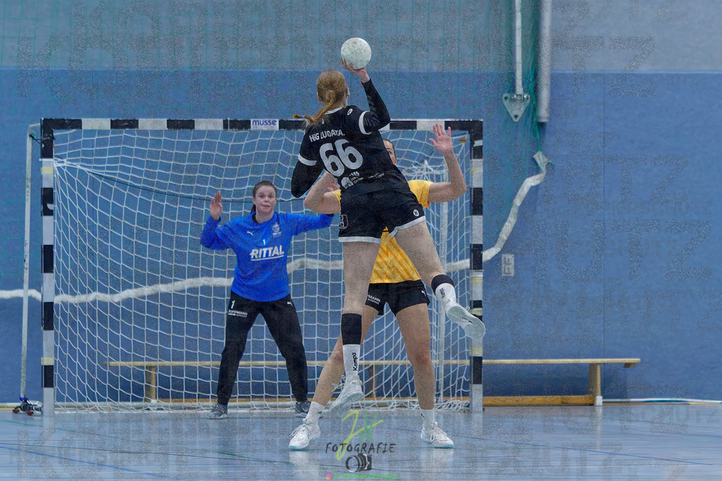 Handball Frauen Oberliga Mitte, HSG Eibelshausen/Ewersbach - HSG Lumdatal | Handball Frauen Oberliga Mitte, HSG Eibelshausen/Ewersbach - HSG Lumdatal am 21.02.2026 in Dietzhölztal-Steinbrücken (Sporthalle am Hammerweiher)Photo © 2026 - Jörg Heinrich - Realisiert mit Pictrs.com