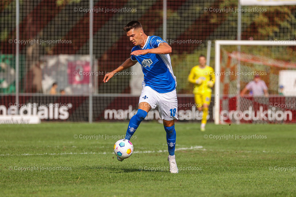 Giessen_Darmstadt (348) | 16.07.2023; Testspiel; Waldstadion Gießen; FC Gießen - SV Darmstadt 98; Ergebnis: 2:0 (0:0)