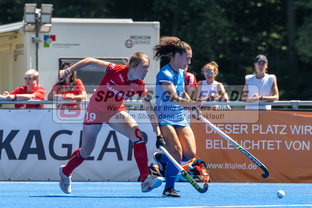 SFE_20230708_0015 | EuroHockey EM U18 Girls Belgium vs Scotland am 08.07.2023 in Krefeld (Gerd-Wellen-Hockeyanlage), Photo: Stephan Fehrmann 2023 (Sports-Gallery)