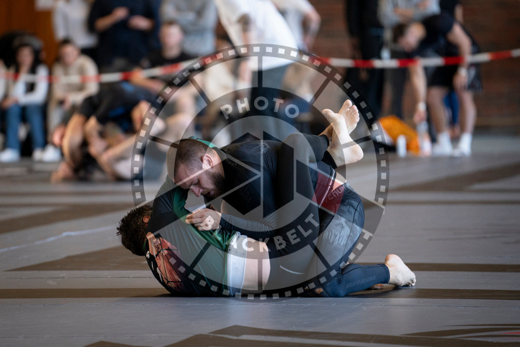 20240309PBB6238 | Fighters compete during the International Luta Livre (ILLCS) Spring Championship in Hannover, Germany, on March 9, 2024.