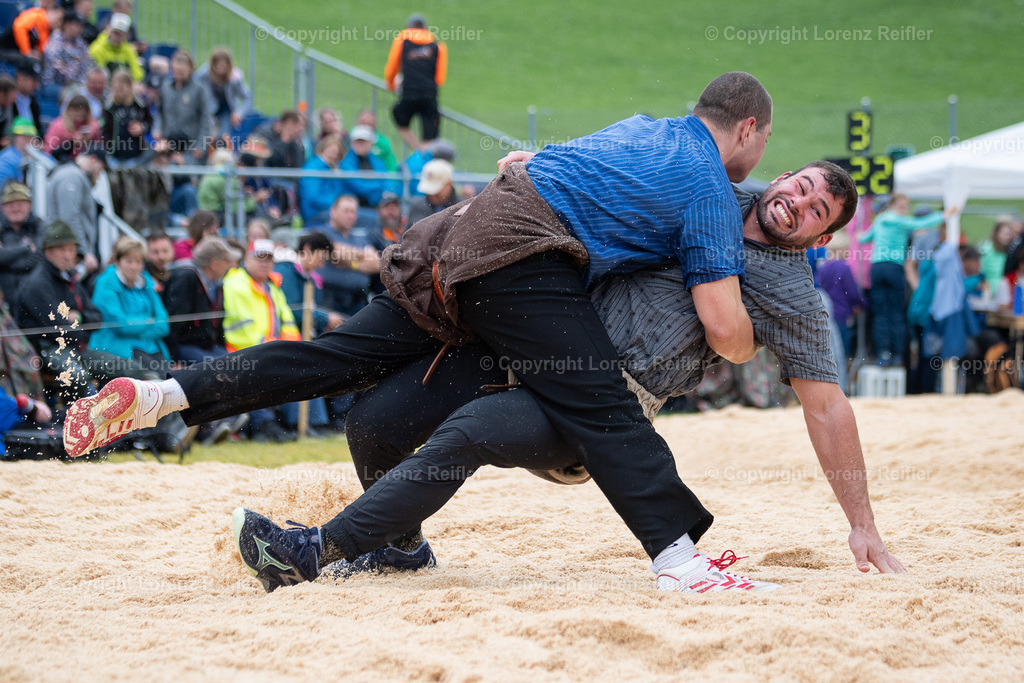 Schwingen -  Appenzeller Kantonal Schwingfest 2024 | Hundwil, 7.7.24, Schwingen - Appenzeller Kantonal Schwingfest.