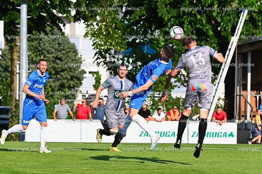 SAK vs. SV Dellach Gail 17.6.2023 | #4 Marko Gajic, #77 Armin Lulic, #9 Hrvoje Jakovljevic, #13 Gabriel Umfahrer