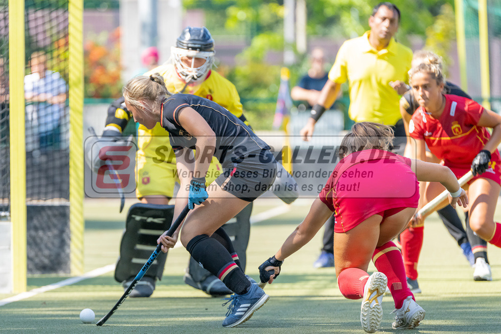 HK_20230823_103911 | 4 Nations Tournament Spiel um Platz 1 ( WU21 ) Germany - Spanien am 23.8.2023 DHC Düsseldorf, Düsseldorf ,
