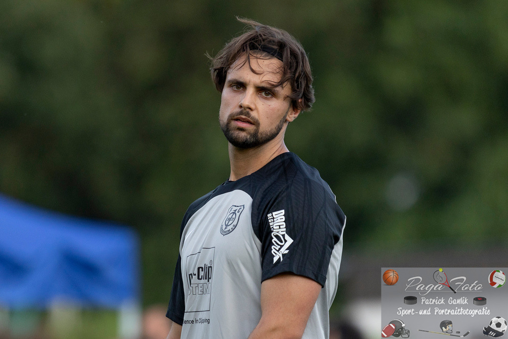 Hessenliga: Türk Gücü Friedberg - FC Eddersheim, 09.08.2024 | Daniel Zeaiter (FC Eddersheim #1), Freisteller, Portrait / Porträt, Türk Gücü Friedberg - FC Eddersheim, Friedberg, Städtischer Sportplatz, 9.8.2024 - Realisiert mit Pictrs.com