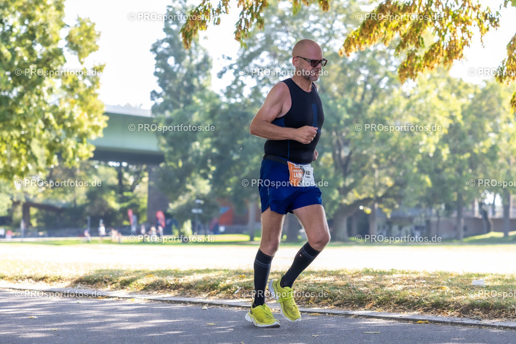 ASV OBI Brueckenlauf 2023 ; 10.09.2023 | Impressionen im Bereich des Katzenbuckels und des Rheinparks; ASV OBI Brueckenlauf 2023  am 10.09.2023 im Bereich Katzenbuckel und Rheinpark in Koeln/Deutschland. Photo: Ulrich Fassbender