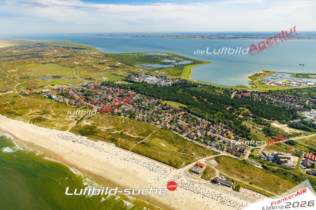 Neue Luftbildaufnahme der Stadt Norderney - Das Luftbild wurde 2025 vom UL-Flugzeug heraus erstellt ( keine Drohnenaufnahme ) - Hochauflösende Luftaufnahme - für Wandbilder und großformatige Ausdrucke geeignet. Das besondere Geschenk!Hier alle&nbsp;Infos zur Lizenzierung der LuftaufnahmeWir fliegen auch dieses Jahr wieder in Ihre Region um Luftbilder zu erstellen.- Luftbild anfragen
