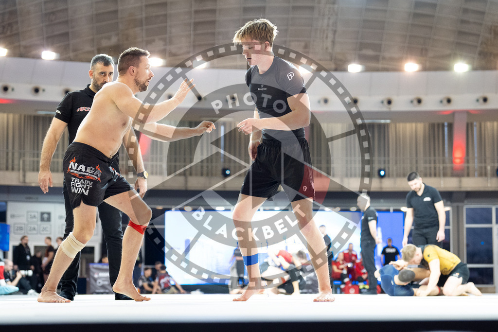 20260214PBB0975 | Fighters compete during the ADCC European Trials  competition day 1 in Belgrade, Serbia, on February 14, 2026.