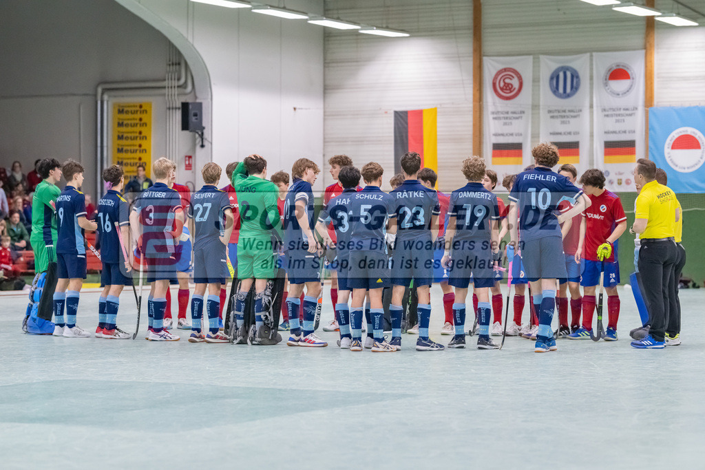 HK_20230304_105788 | Deutsche Meisterschaft MU16 Zehlend. Wespen - Mannheimer HC am 4.3.2023 RWK, Köln ,