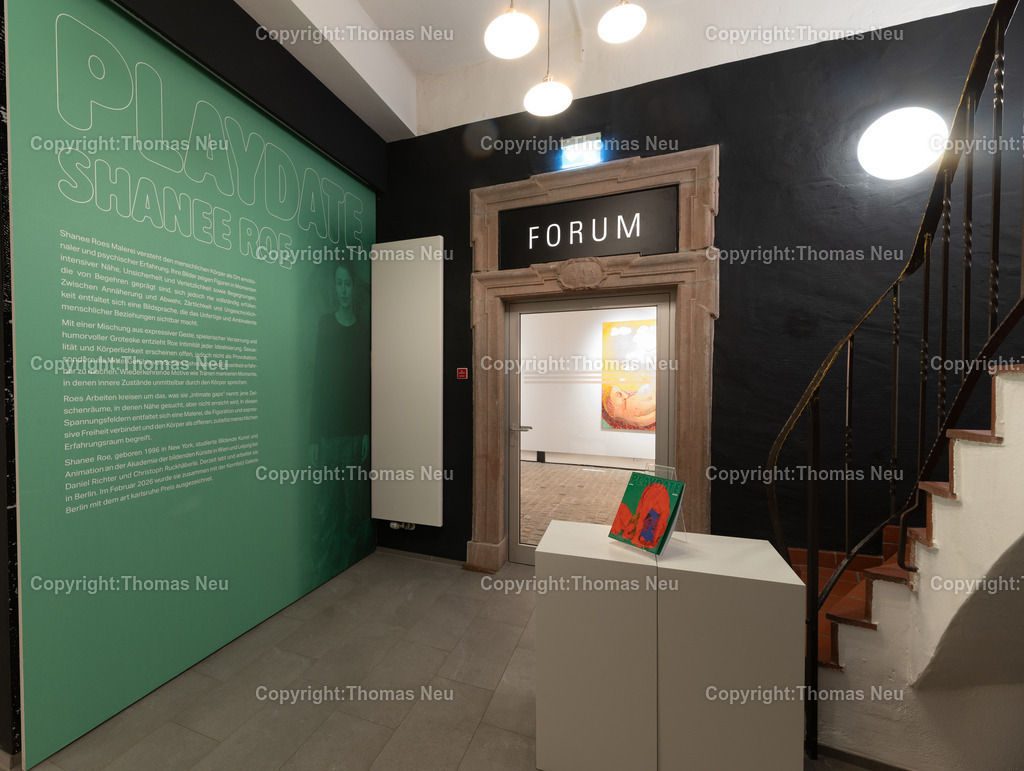 Museum_Bensheim_Shanee_Roe_Fotografie-Thomas-Neu-21 | Museum Bensheim, Die Künstlerin Shanee Roe in ihrer Ausstellung „Playdate“ im Museum Bensheim an der Bergstraße.Bild: Thomas Neu