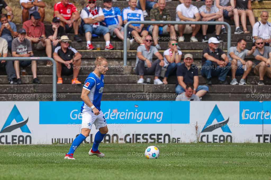Giessen_Darmstadt (70) | 16.07.2023; Testspiel; Waldstadion Gießen; FC Gießen - SV Darmstadt 98; Ergebnis: 2:0 (0:0)