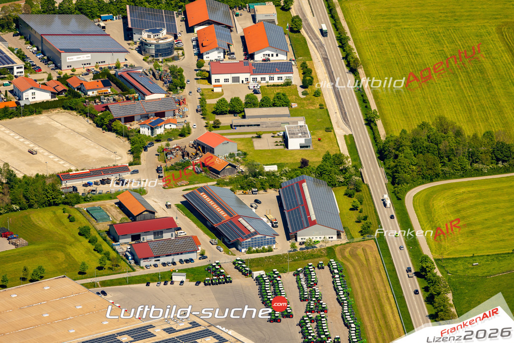Das Luftbild zeigt : Altdorf Biessenhofen - Die Luftaufnahme wurde 2024 vom UL-Flugzeug aus erstellt ( keine Drohne ) - Hochauflösende Luftaufnahme - Für grossformatige Ausdrucke geeignet. Die Geschenkidee !Mit Lizenz und Bildrechte bestellbar