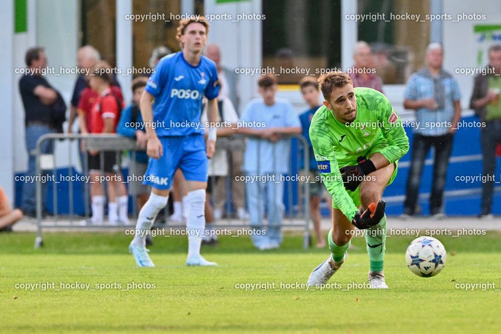 KAC 1909 vs. SAK | #1 Kristijan Kondic SAK, KAC 1909 vs. SAK, KAC 1909 vs. SAK am 06.09.2024 in Klagenfurt (Sportplatz KAC), Austria, (Photo by Bernd Stefan)