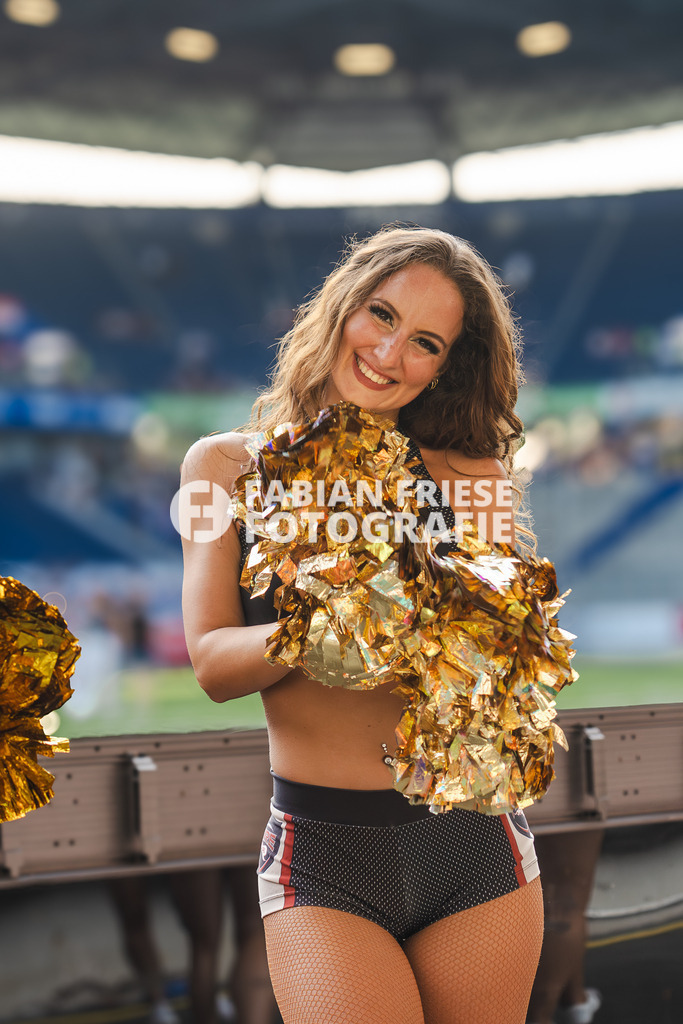 GER Rhein Fire vs. Raiders Tirol, Football, European League of Football, Spieltag 12, Saison 2025, 10.08.2025 | GER Rhein Fire vs. Raiders Tirol, Football, European League of Football, Spieltag 12, Saison 2025, 10.08.2025Foto: Fabian Friese - Realisiert mit Pictrs.com