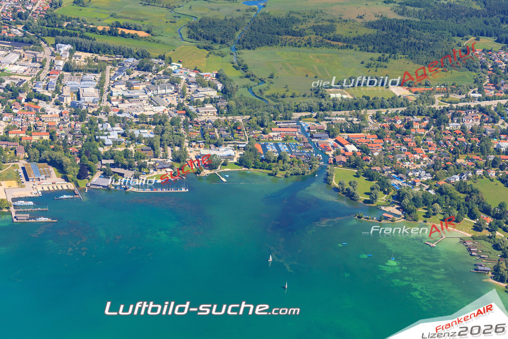 Luftbild von  Starnberg - Luftaufnahme wurde 2017 von https://frankenair.de mittels Flugzeug (keine Drohne) erstellt - die Geschenkidee