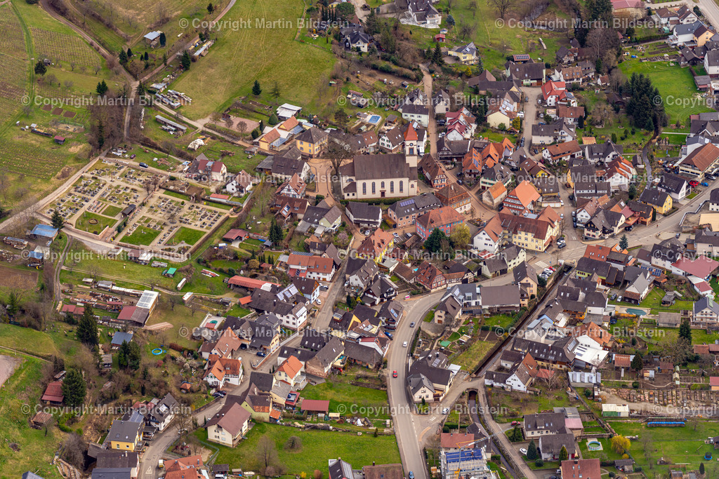 Ettenheim-12-03-23-1-68 | Bilder Fotos Luftbilder Luftaufnahmen Deutschland Süden Westen Schwarzwald Baden Württemberg  