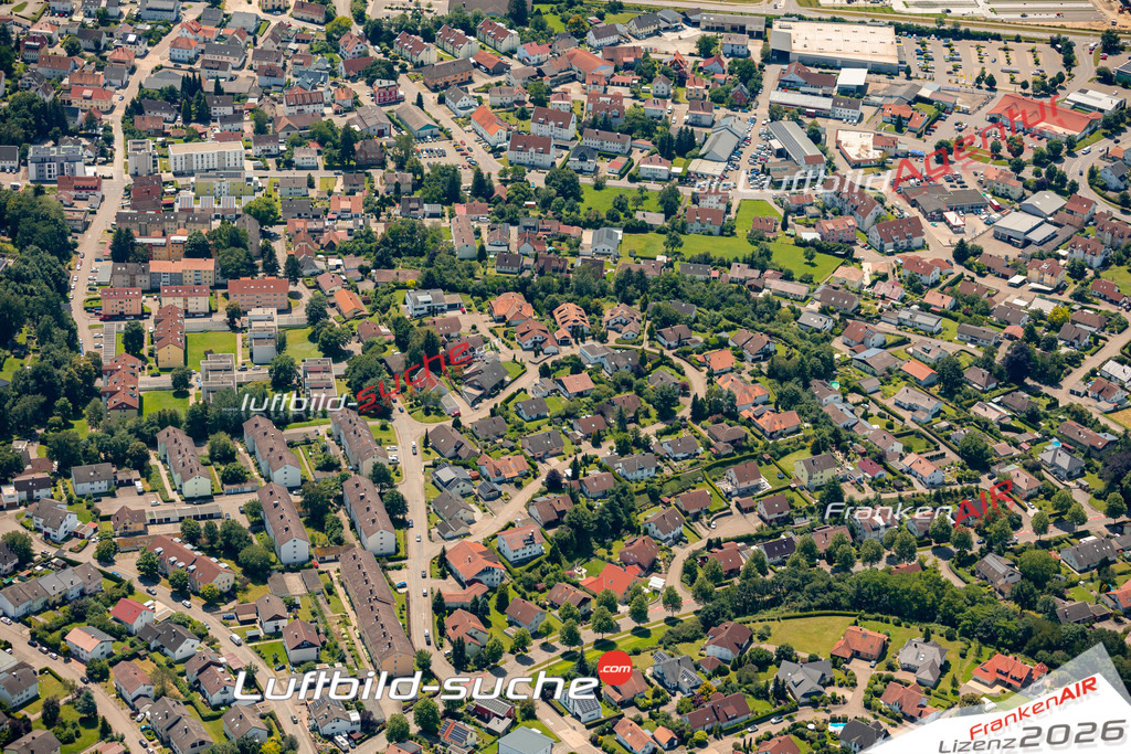 Das Luftbild zeigt :  Pfullendorf - Die Luftaufnahme wurde 2024 vom UL-Flugzeug aus erstellt ( keine Drohne ) - Hochauflösende Luftaufnahme - Für grossformatige Ausdrucke geeignet. Die Geschenkidee !Mit Lizenz und Bildrechte bestellbar