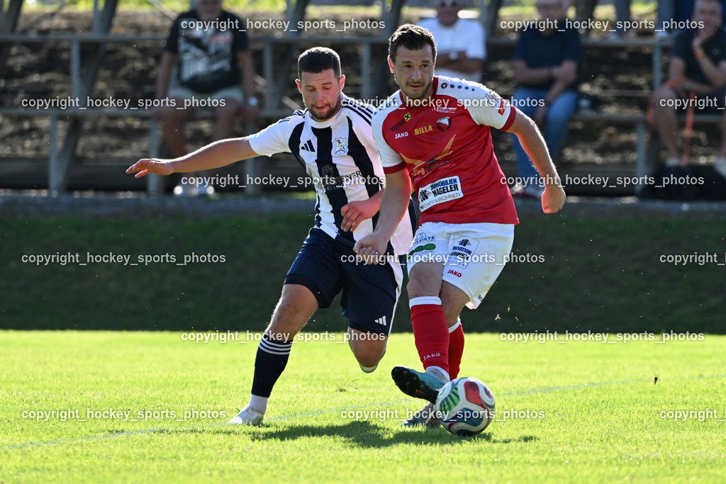 ATUS Nötsch vs. FC Dölsach | #20 Philipp Straganz FC Dölsach, #10 Andreas Orter ATUS Nötsch, ATUS Nötsch vs. FC Dölsach, ATUS Nötsch vs. FC Dölsach am 23.08.2026 in Nötsch (Sportplatz Nötsch), Austria, (Photo by Bernd Stefan)