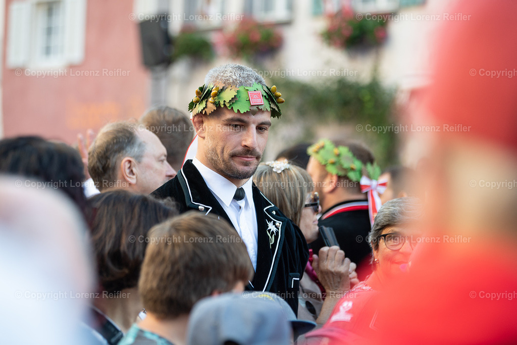 Schwingen -  ESAF Empfang Schwingerkönig 2025 | Maienfeld, 3.9.25, Schwingen - ESAF Empfang Schwingerkönig.