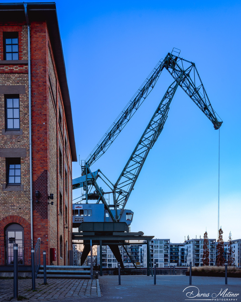 Der Zollhafen in Mainz | Seit 2012 entsteht auf dem Areal des ehemaligen Mainzer Zollhafens ein neues Wohngebiet.