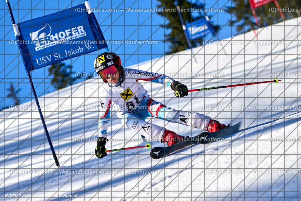 ALP8011_JOGLLAND-CUP-RTL_St-Jakob-Walde_Wilfinger Raphael | (C)FotoLois.com, Alois Spandl. Raiffeisen-Liebmarkt Sport 2000 Autohaus Felber-Fischer Jogllandcup, Skibezirk 7 - Joglland, Sa 20. Januar 2024.