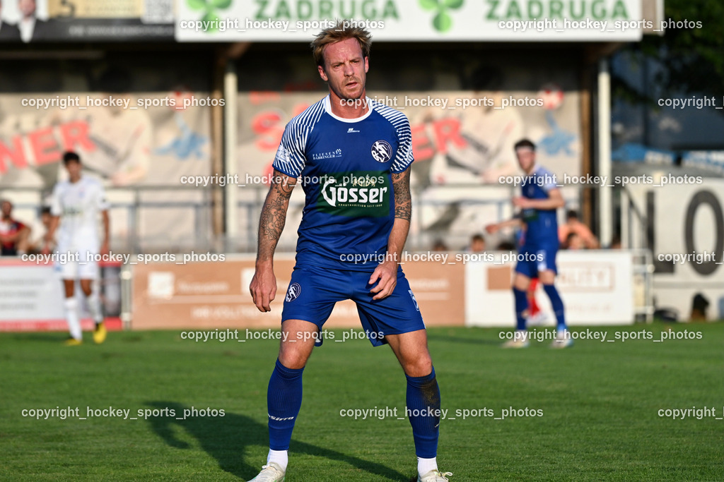 SAK vs. SV Dellach Gail | #14 Andre Le Prince Chedjou Fonkou SAK, SAK vs. SV Dellach Gail, SAK vs. SV Dellach Gail am 14.08.2025 in Klagenfurt (Sportpark Welzenegg), Austria, (Photo by Bernd Stefan)