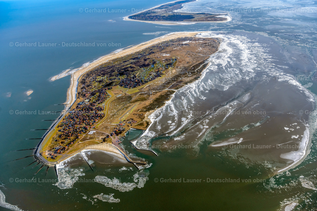 4044288 | winterliches Baltrum, Nationalpark Niedersächsisches Wattenmeer