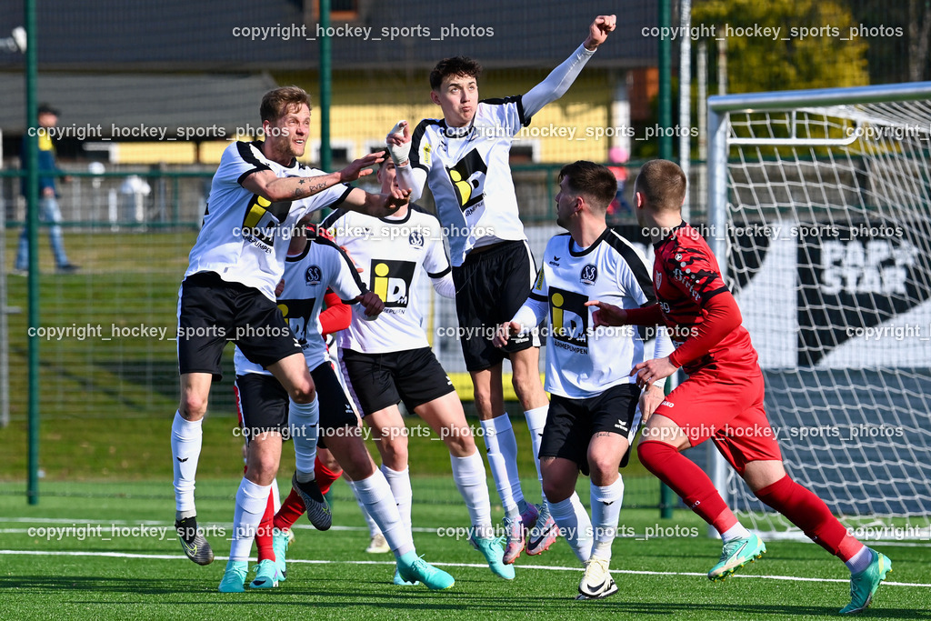 SV Spittal 1921 vs. ATUS Ferlach 24.3.2024 | #44 Miha Kostanjsek SV Spittal, #23 Tobias Tolschein SV Spittal, SV Spittal 1921 vs. ATUS Ferlach 24.3.2024, SV Spittal 1921 vs. ATUS Ferlach am 24.03.2024 in Spittal an der Drau (Goldeck Stadion), Austria, (Photo by Bernd Stefan)