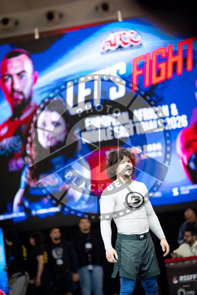 20260214PBB4699 | Fighters compete during the ADCC European Trials  competition day 1 in Belgrade, Serbia, on February 14, 2026.