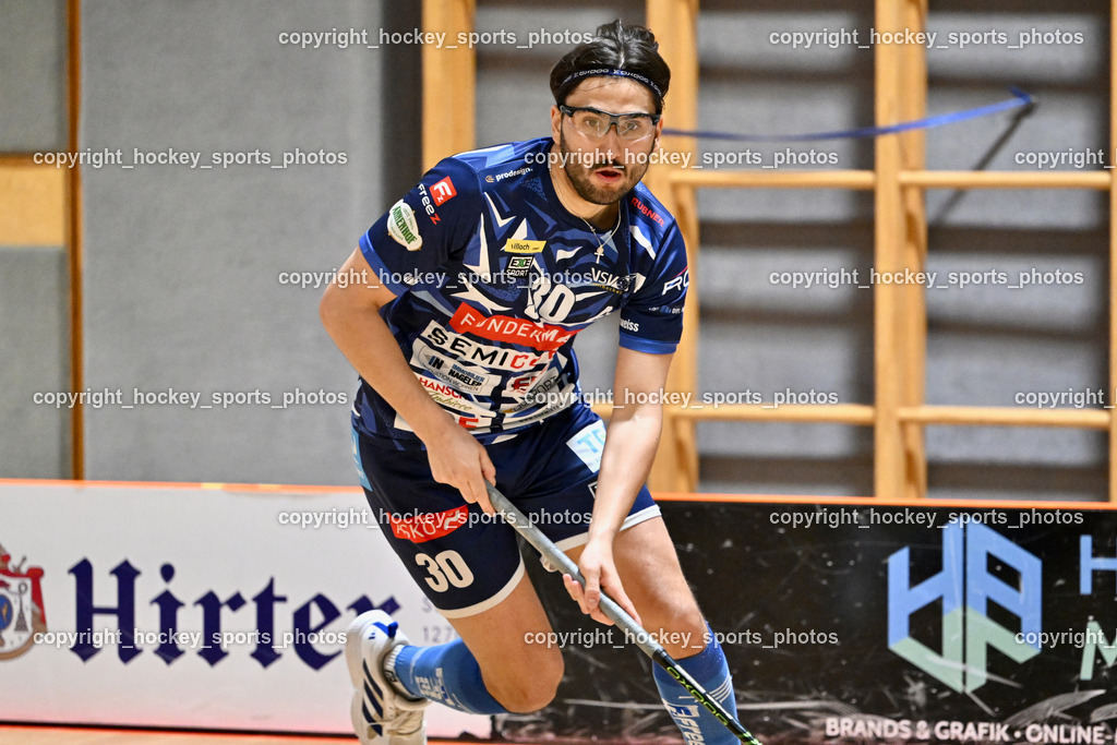 KAC Floorball vs. VSV Unihockey | #30 Christoph Steiner VSV Unihockey, KAC Floorball vs. VSV Unihockey, KAC Floorball vs. VSV Unihockey am 21.03.2026 in Klagenfurt (Ballspielhalle Waidmannsdorf), Austria, (Photo by Bernd Stefan)