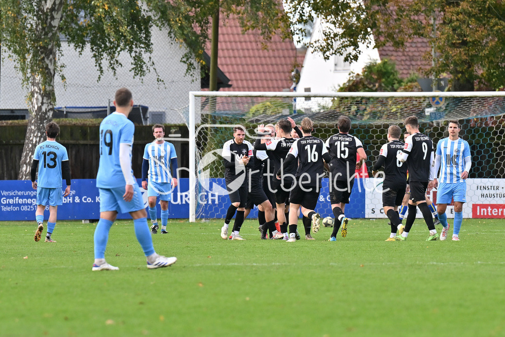BC Aichach - TSV Pöttmes | Jubel nach 1-3