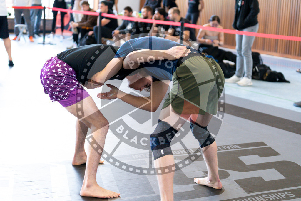 20240608PBB02159 | Fighters compete during the ILLCS VII summer edition luta livre competition in Hannover, Germany, on June 8, 2024.