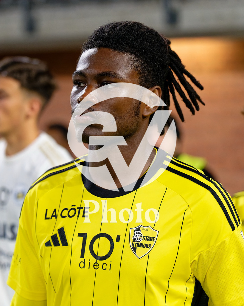 dieci Challenge League - FC Stade Nyonnais v Etoile Carouge FC |  during the dieci Challenge League match between FC Stade Nyonnais and Etoile Carouge FC at Centre sportif de Colovray in Nyon, Switzerland