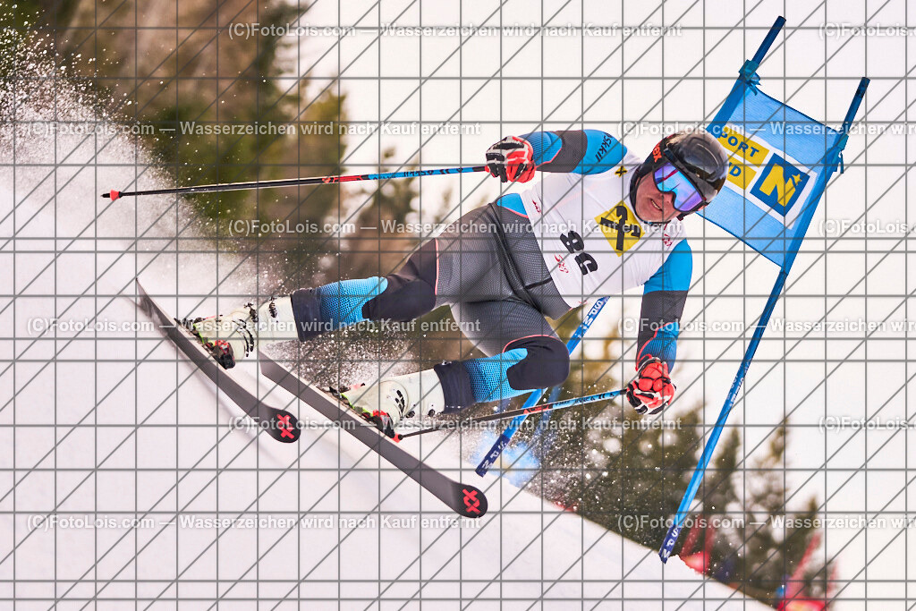 ALP1141_MastersCup-RTL-II_LKHF_Sumereder Markus | NÖ Raiffeisen MastersCup, Jugend - Damen - Herren, Riesentorlauf-Rennen 2 auf der Fuchswaldpiste in Lackenhof am Ötscher, durchführender Verein: Schiklub Lackenhof, So 9. Februar 2025.