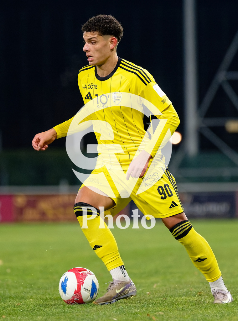 dieci Challenge League - FC Stade Nyonnais v FC Vaduz |  during the dieci Challenge League match between FC Stade Nyonnais and FC Vaduz at Centre sportif de Colovray in Nyon, Switzerland