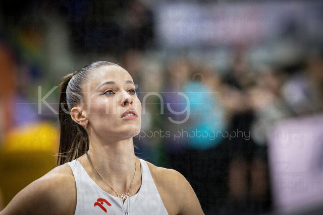 World Athletics Indoor Championships Kujawy Pomorze 26, 20.03.2026 | TORUN, POLAND - MARCH 20: Natalia BUKOWIECKA (POL) competes in the women's 400m during the World Athletics Indoor Championships Kujawy Pomorze 26 on day 1 / session 2 at Kujawsko-Pomorska Arena Torun on March 20, 2026 in Torun, Poland. 