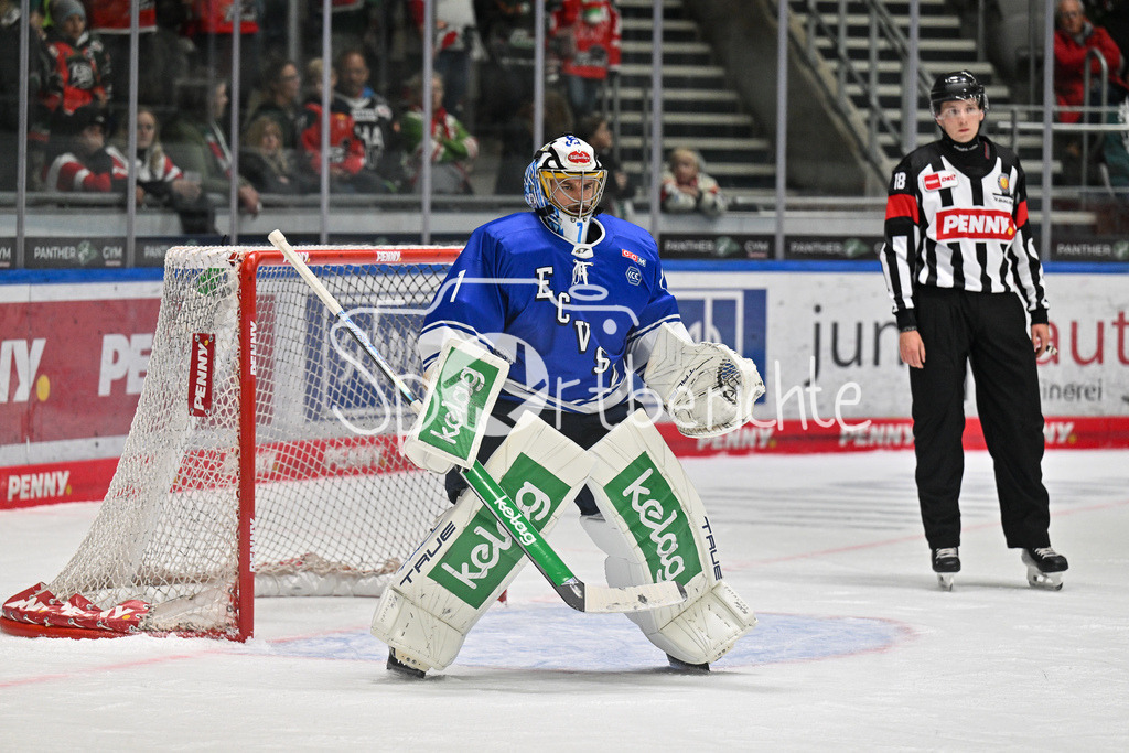 Augsburger Panther - EC VSV | im Bild Jean-Philippe LAMOUREUX (EC VSV #1) / Freisteller / Einzelfoto