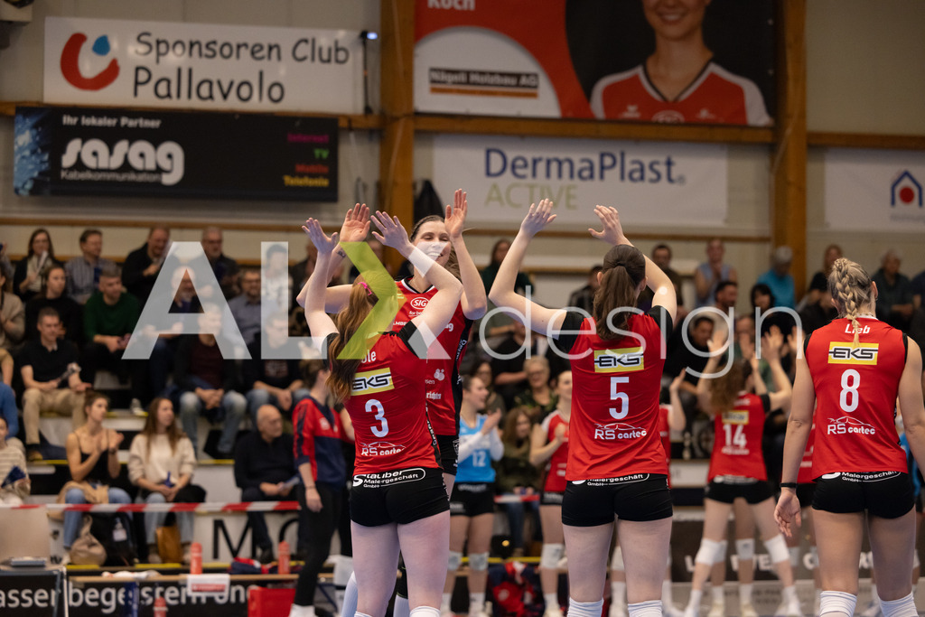 Volleyball I Frauen I Saison 2025-2026 I Volleyball NLA | Women I 1/2 Finals I  VC Kanti Schaffhausen - Sm'Aesch Pfeffingen I 18.03.2026 | 11 Kateřina Holásková (CZ) (VC Kanti Schaffhausen) – Mitte - Realisiert mit Pictrs.com
