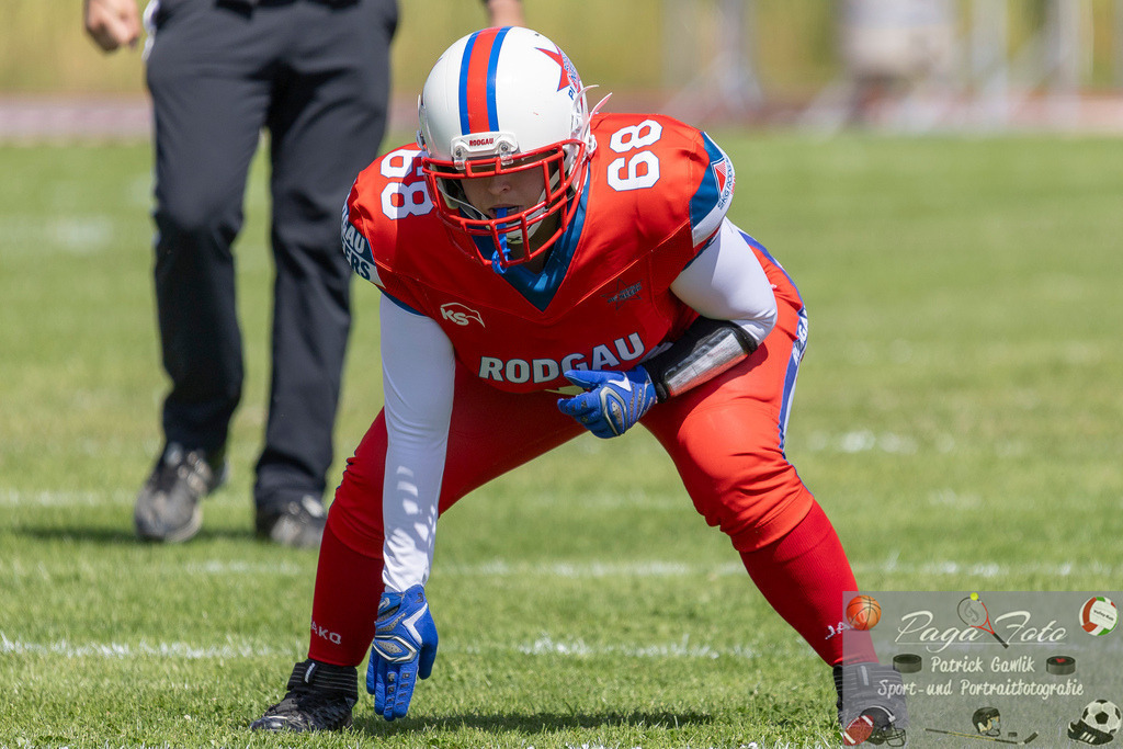 GFLW 1: German Football League Women 1: Rodgau Pioneers Ladies - Stuttgart Scorpions Sisters, 07.06.2026 | Madeleine Wirth (Rodgau Pioneers Ladies #68), Freisteller, Portrait / Porträt, Rodgau Pioneers Ladies - Stuttgart Scorpions Sisters, Rodgau, Maingau-Energie-Stadion "Am Weichsee", 7.6.2026 - Realisiert mit Pictrs.com